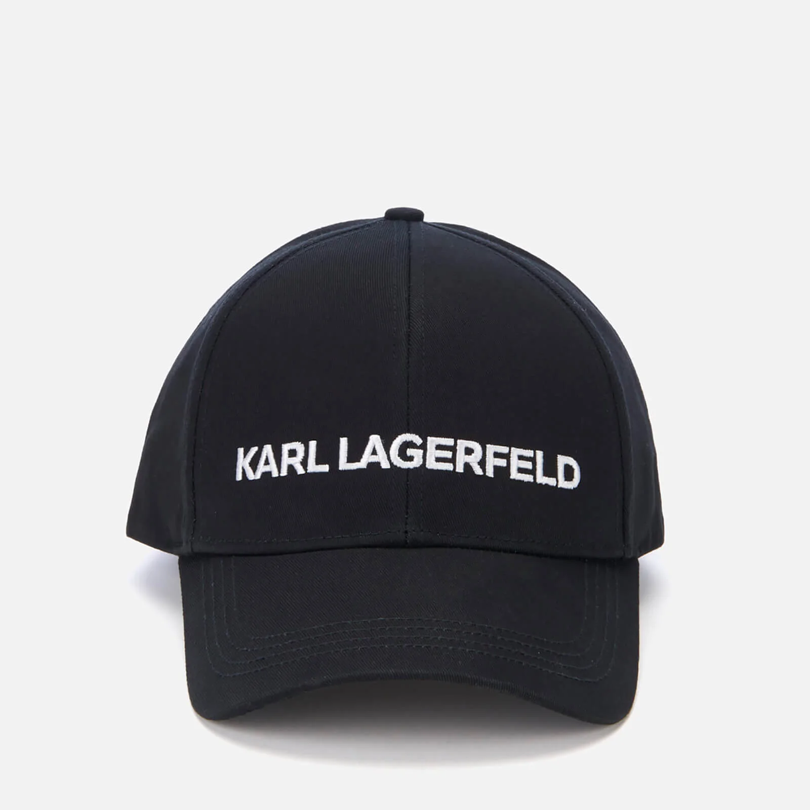 Karl Lagerfeld Women's Karl's Essential Logo Cap - Black Image 1
