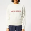 Maison Kitsuné Women's Sweatshirt - Ecru - Image 1