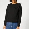Maison Kitsuné Women's Sweatshirt Tricolor Fox Patch - Black - Image 1
