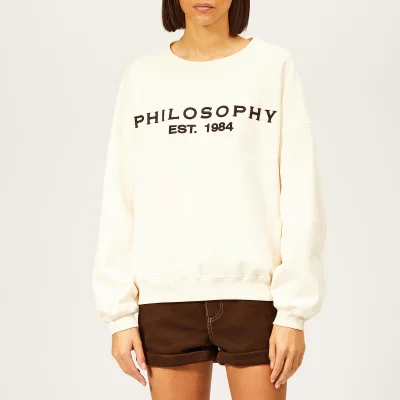 Philosophy di Lorenzo Serafini Women's Logo Sweatshirt - Cream