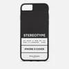 Maison Margiela Men's Stereotype iPhone 8 Case - Black/White - Image 1
