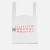 Maison Margiela Men's Transparent Shopping Bag - Transparent/Orange Fluo - Image 1