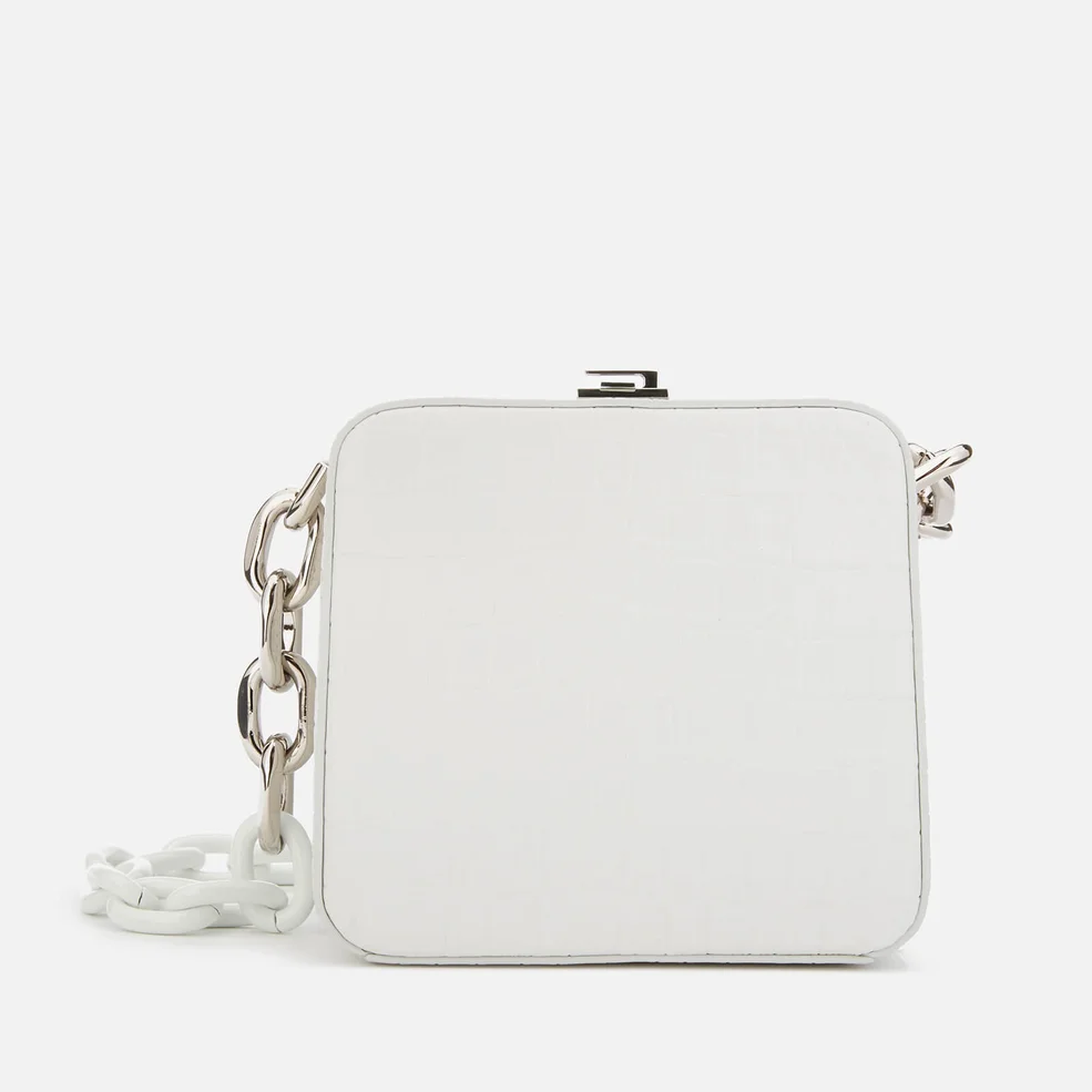The Volon Women's Cube Chain Bag - C.White Image 1