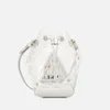 The Volon Women's Mani Crystal Mini Bag - C.Silver - Image 1