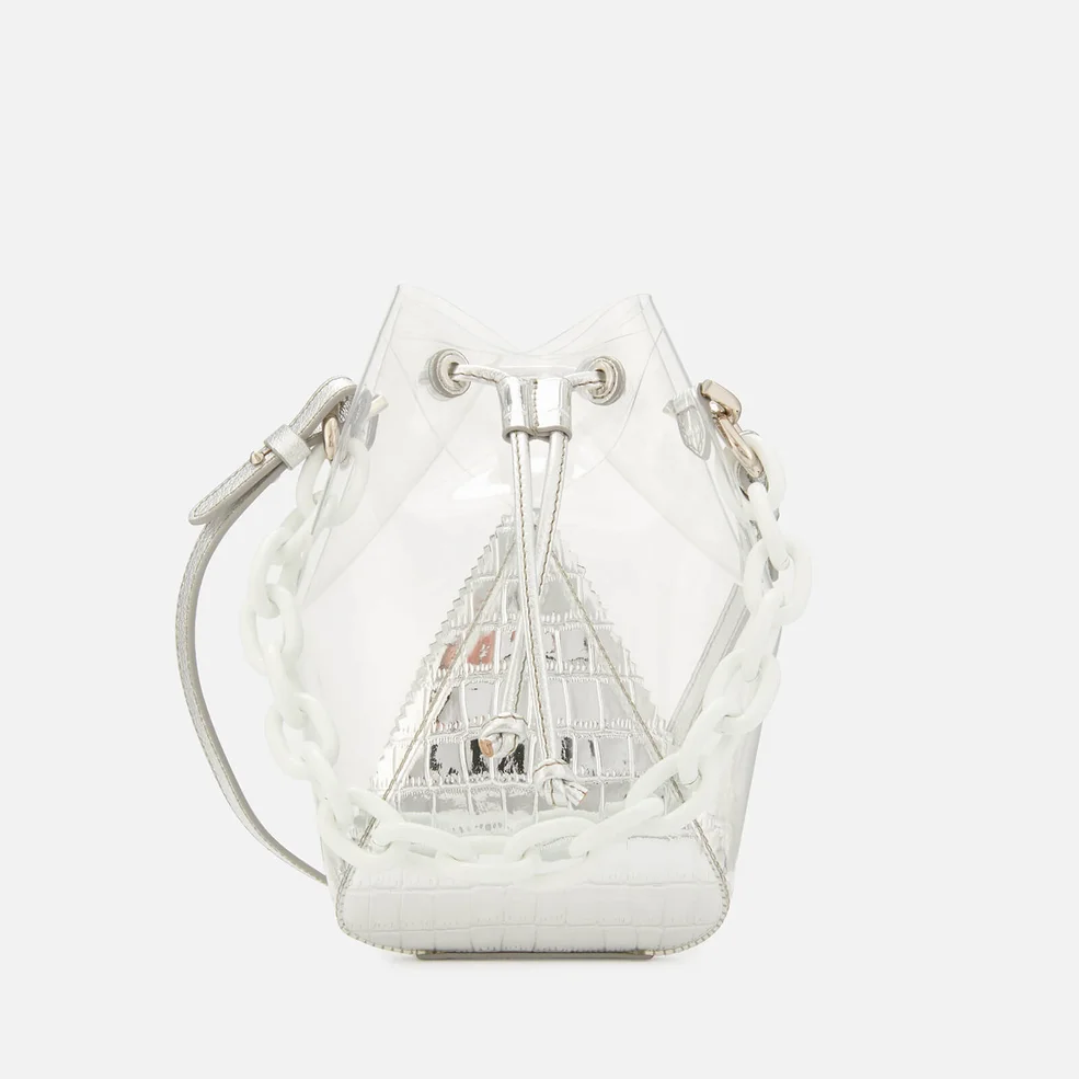 The Volon Women's Mani Crystal Mini Bag - C.Silver Image 1