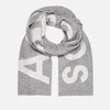 Acne Studios Men's Toronty Logo Scarf - Grey - Image 1