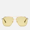 Acne Studios Men's Anteom Sunglasses - Gold/Yellow - Image 1