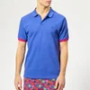 Vilebrequin Men's Palatin Collar Logo Polo Shirt - Sea Blue - Image 1