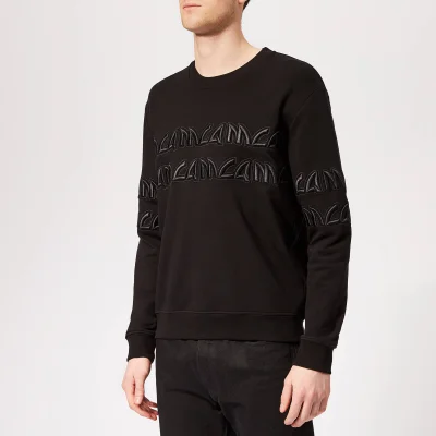 McQ Alexander McQueen Men's Metal Logo Sweatshirt - Darkest Black