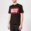 McQ Alexander McQueen Men's Gas Stop Logo T-Shirt - Darkest Black - Image 1