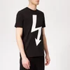 Neil Barrett Men's Arrow Bolt T-Shirt - Black/White - Image 1