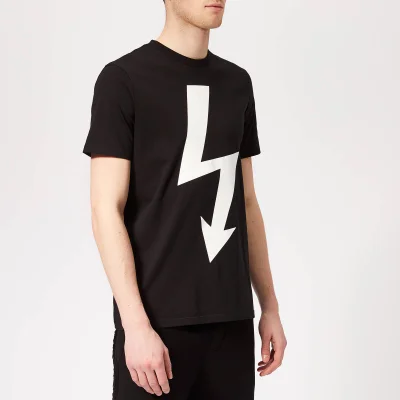 Neil Barrett Men's Arrow Bolt T-Shirt - Black/White