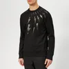Neil Barrett Men's Bolt Fairisle Sweatshirt - Black - Image 1