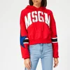 MSGM Women's Block Colour Hoodie - Red - Image 1