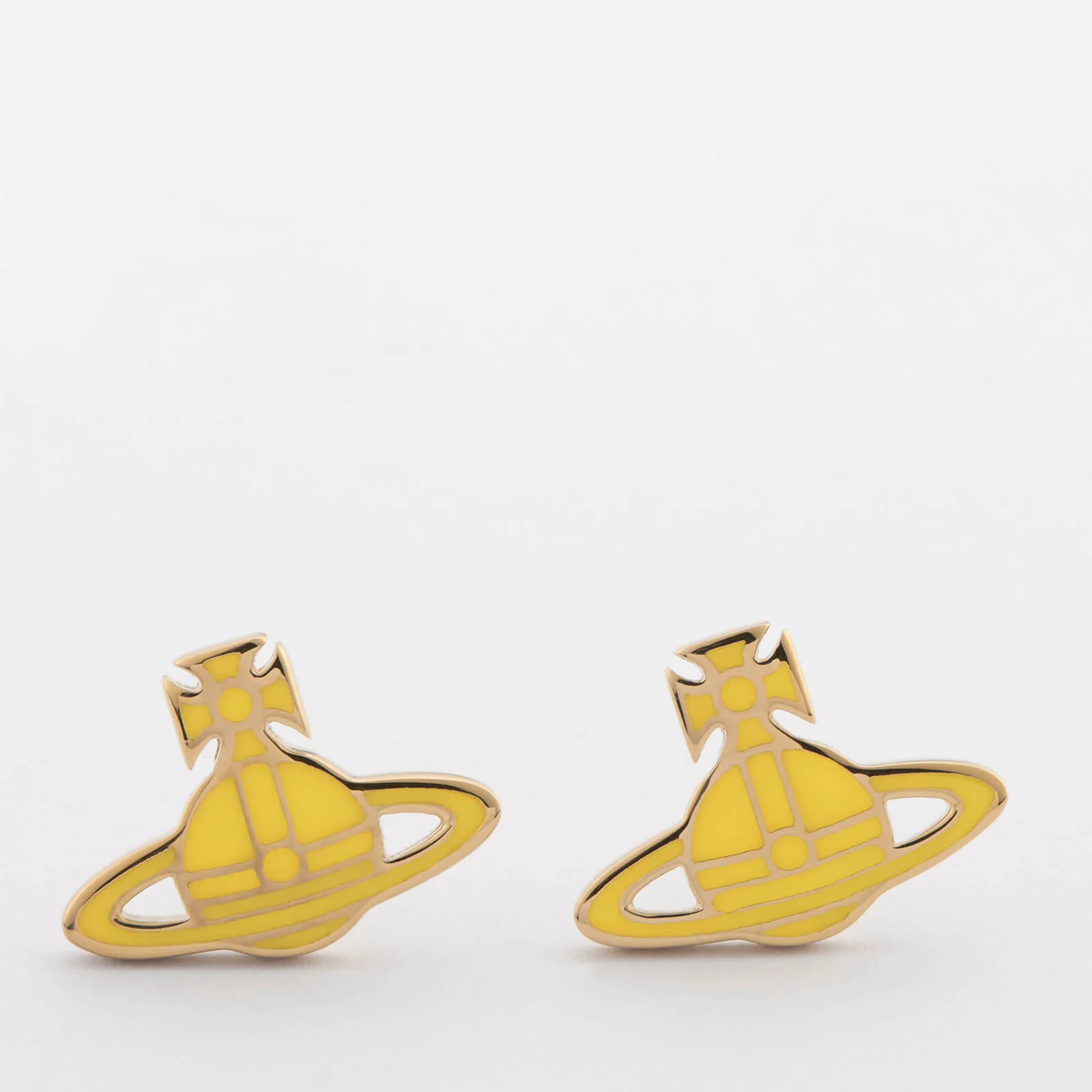 Vivienne Westwood Women's Kate Earrings - Yellow/Gold Image 1