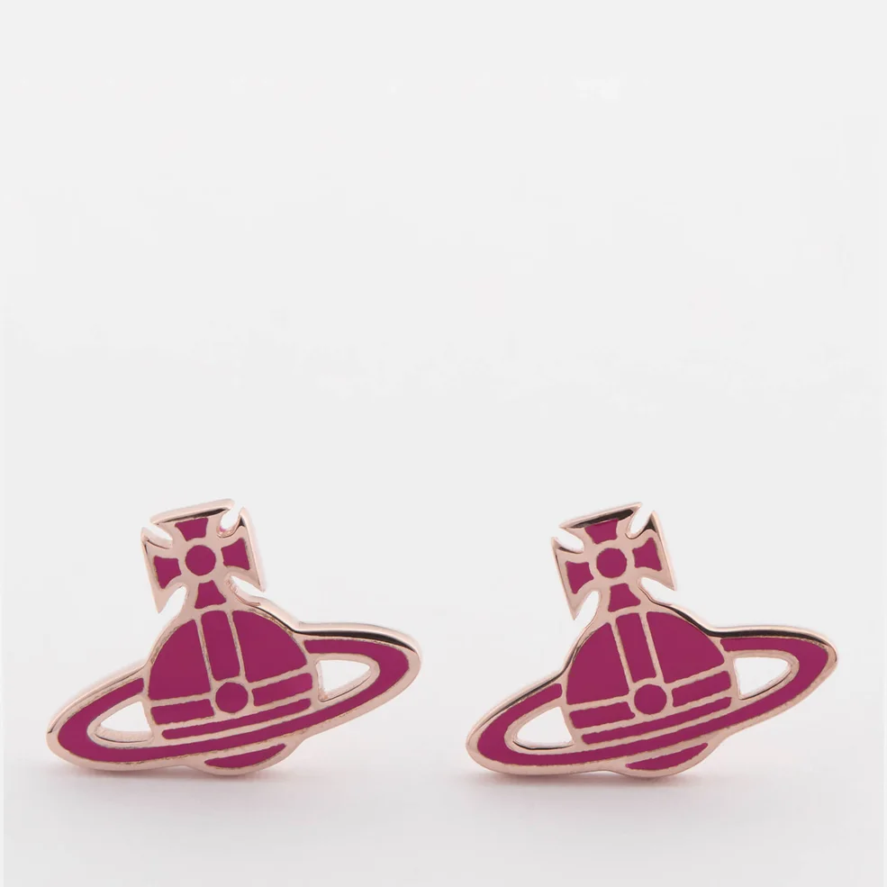 Vivienne Westwood Women's Kate Earrings - Pink/Pink Gold Image 1