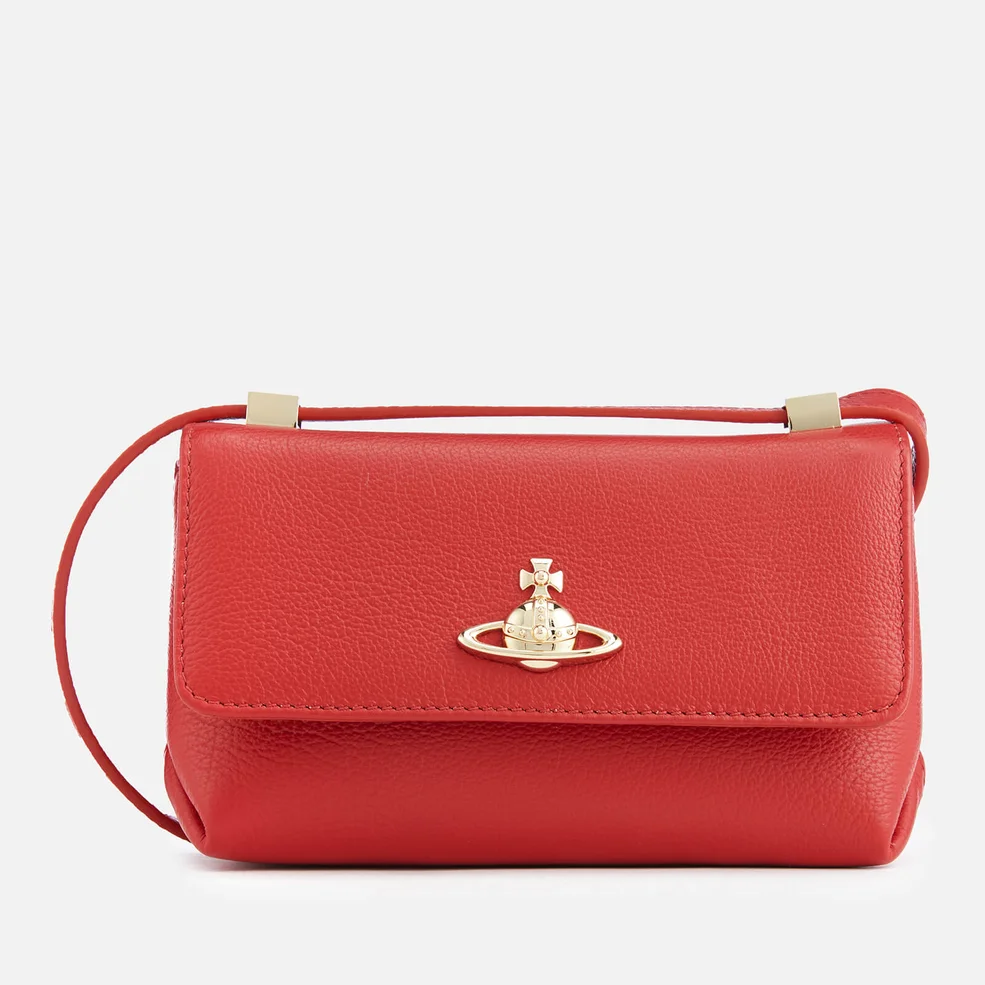 Vivienne Westwood Women's Balmoral Small Bag with Flap - Red Image 1