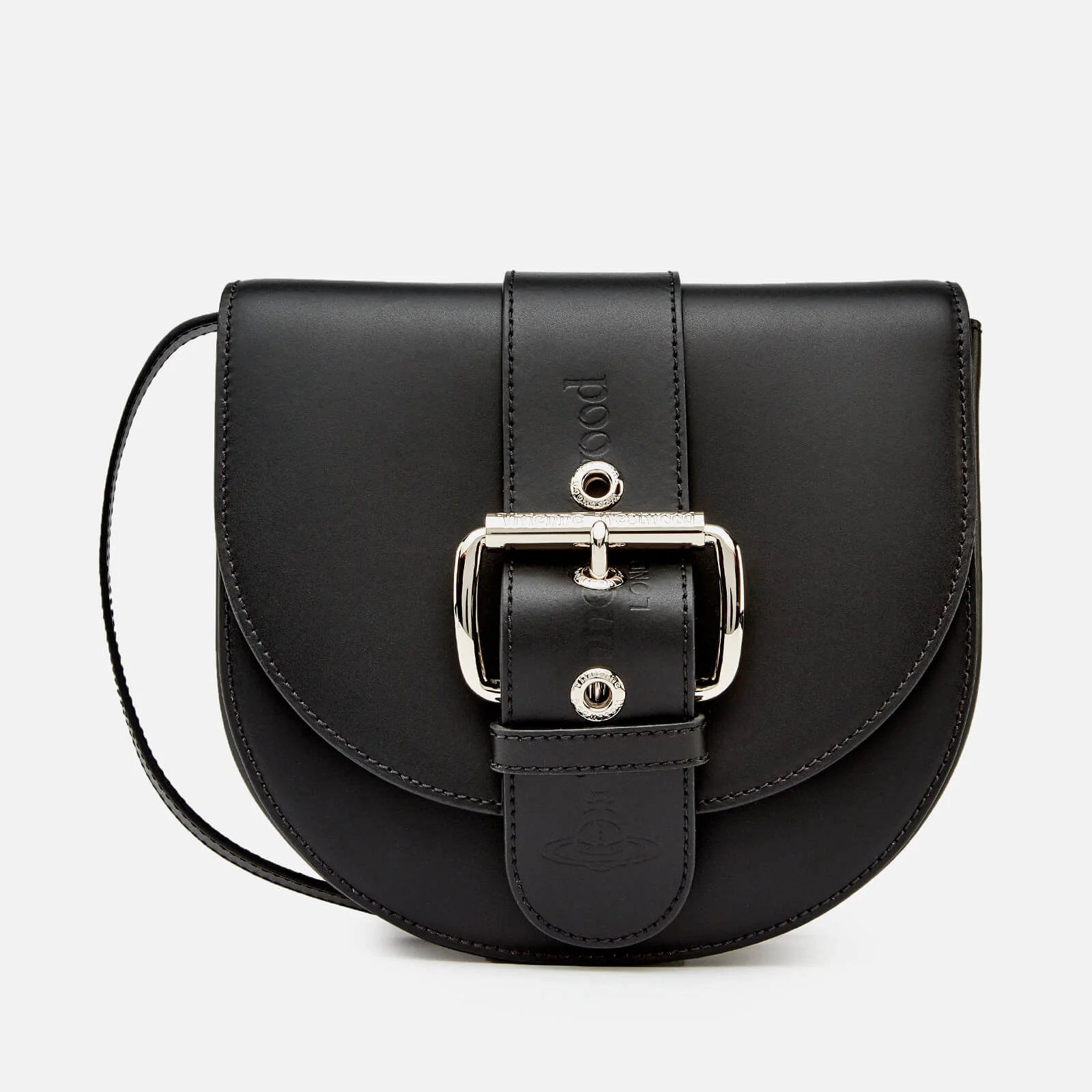Vivienne Westwood Women's Alex Saddle Bag - Black Image 1