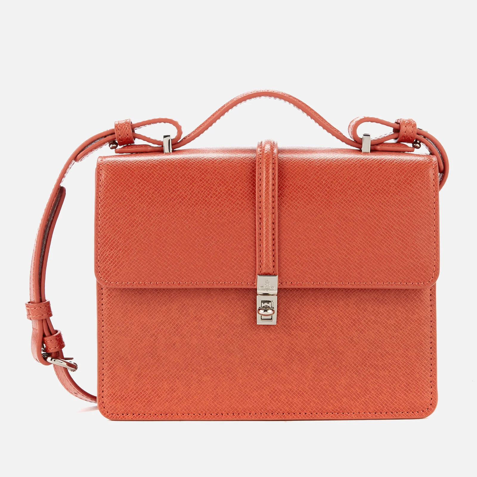 Vivienne Westwood Women's Sofia Medium Shoulder Bag - Orange Image 1