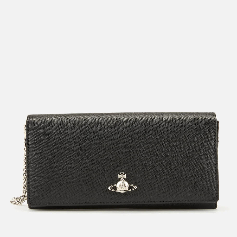 Vivienne Westwood Women's Pimlico Long Wallet with Chain - Black Image 1