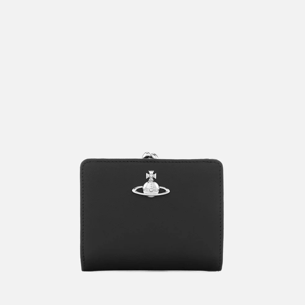 Vivienne Westwood Women's Wallet with Frame Pocket - Black Image 1