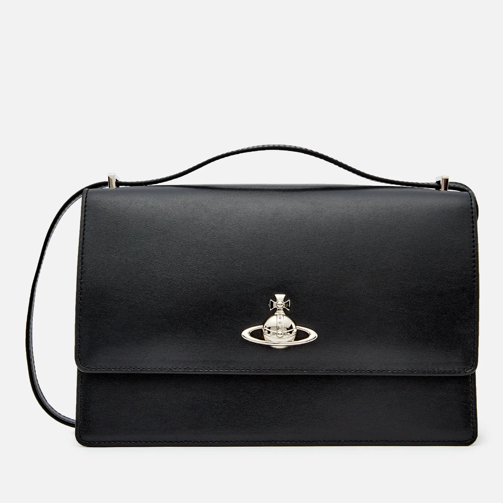Vivienne Westwood Women's Matilda Large Bag with Flap - Black Image 1