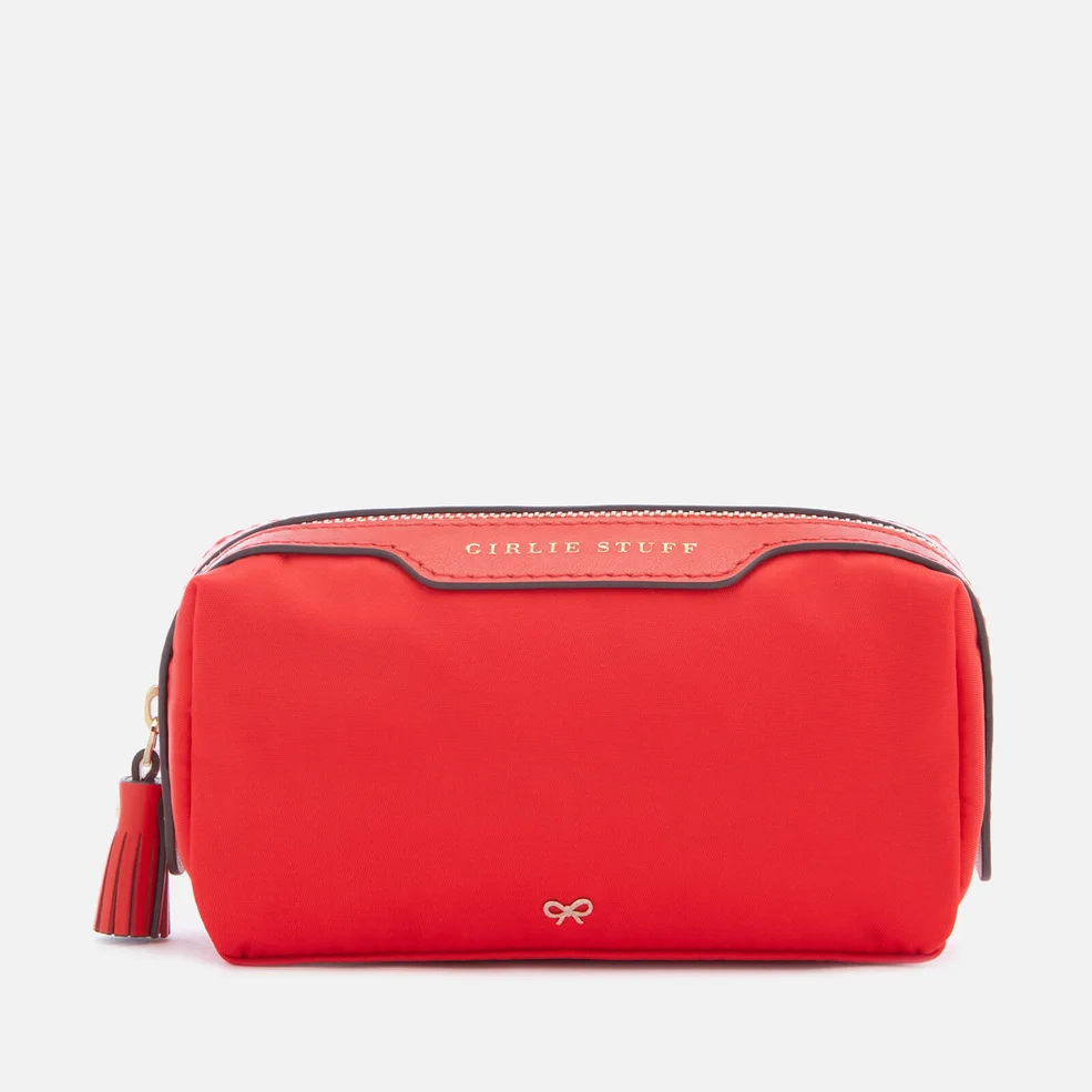 Anya Hindmarch Women's Girlie Stuff Cosmetic Case - Red Image 1