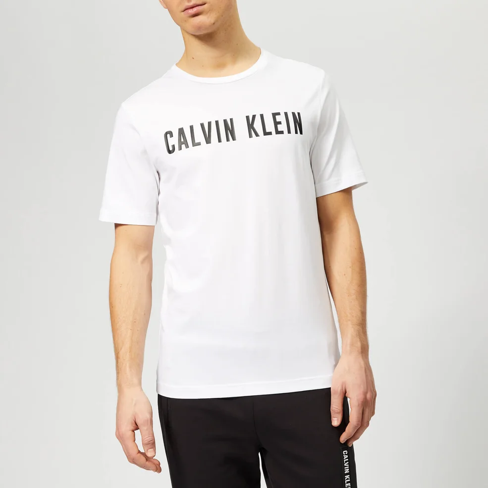 Calvin Klein Performance Men's Short Sleeve T-Shirt - Bright White Image 1