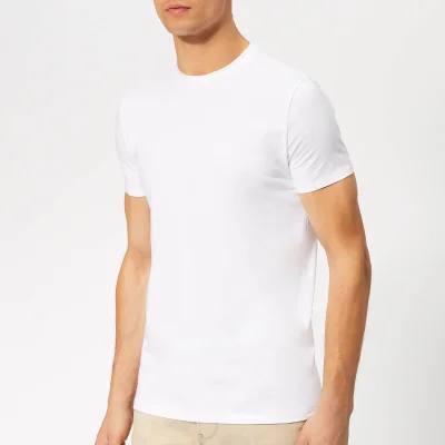 Emporio Armani Men's Small Logo T-Shirt - White