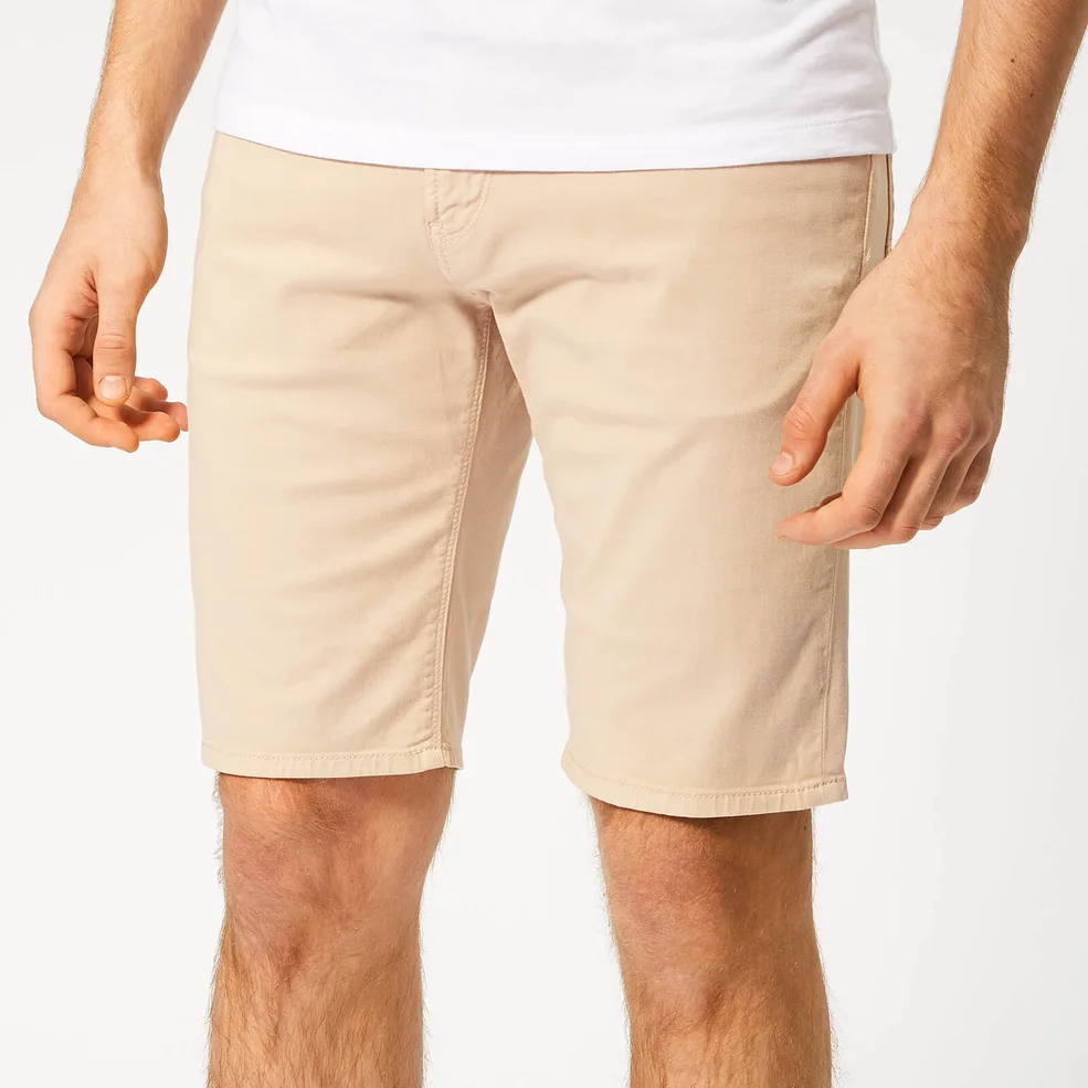 Emporio Armani Men's 5 Pocket Bermuda Shorts - Bianco Ossa Image 1