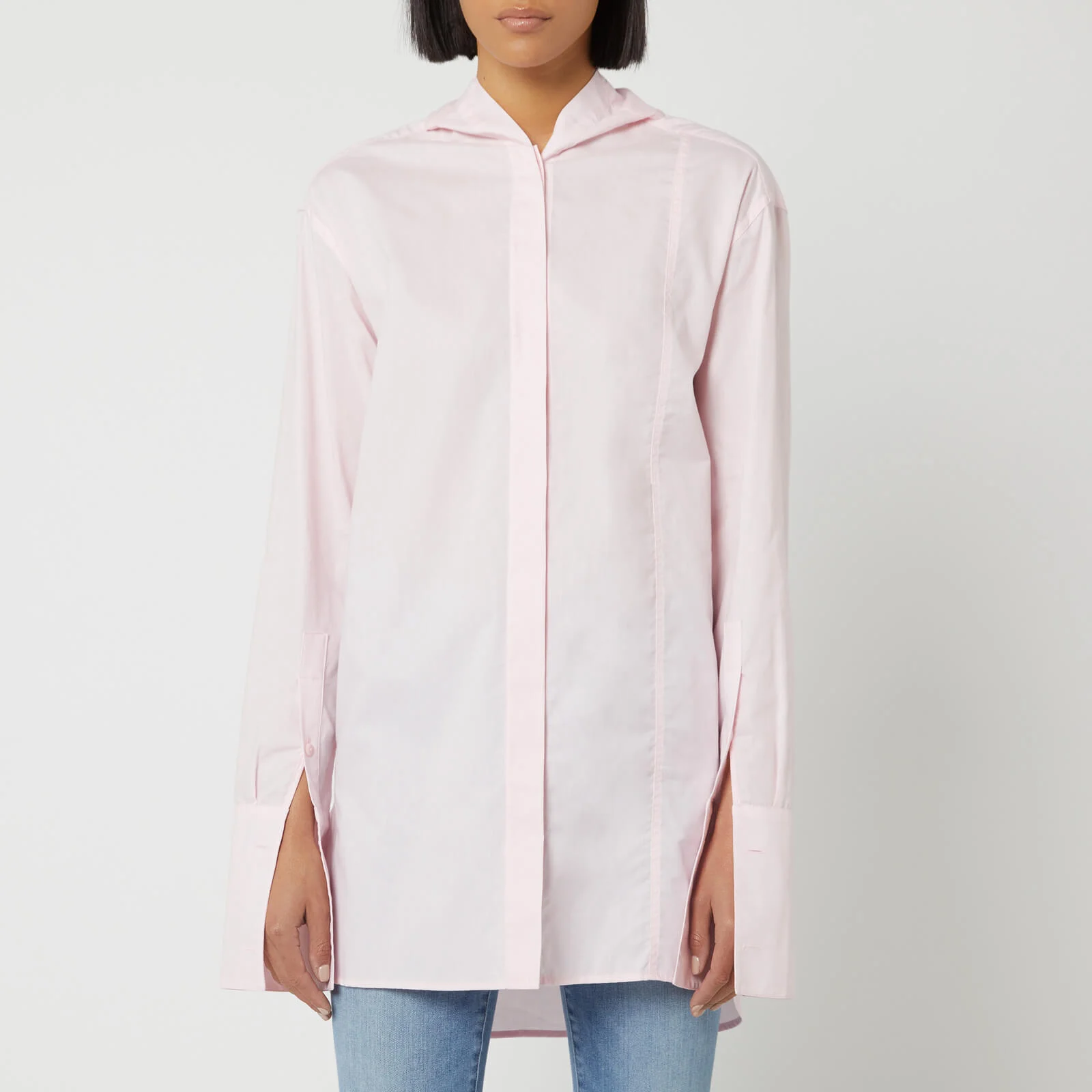 JW Anderson Women's Shirt with Back Tabs Detail - Pink Image 1
