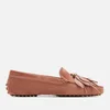 Tod's Women's Gommino Feather Moccasin Shoes - Damasco - Image 1