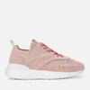 Tod's Women's Suede Runner Style Trainers - Powder Pink - Image 1