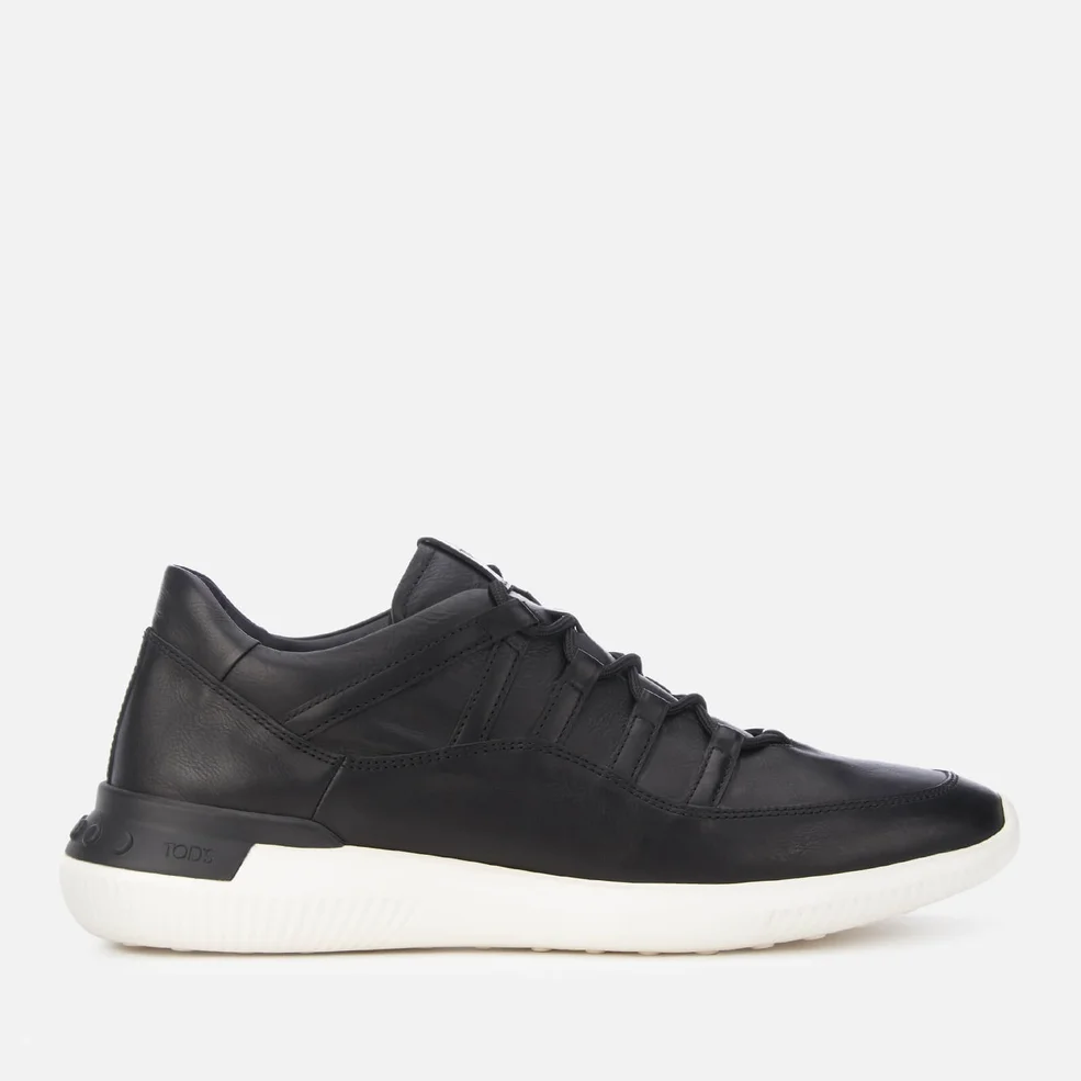 Tod's Men's Leather Runner Style Trainers - Black Image 1
