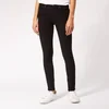Victoria, Victoria Beckham Women's Mid Rise Skinny Jeans - Black - Image 1
