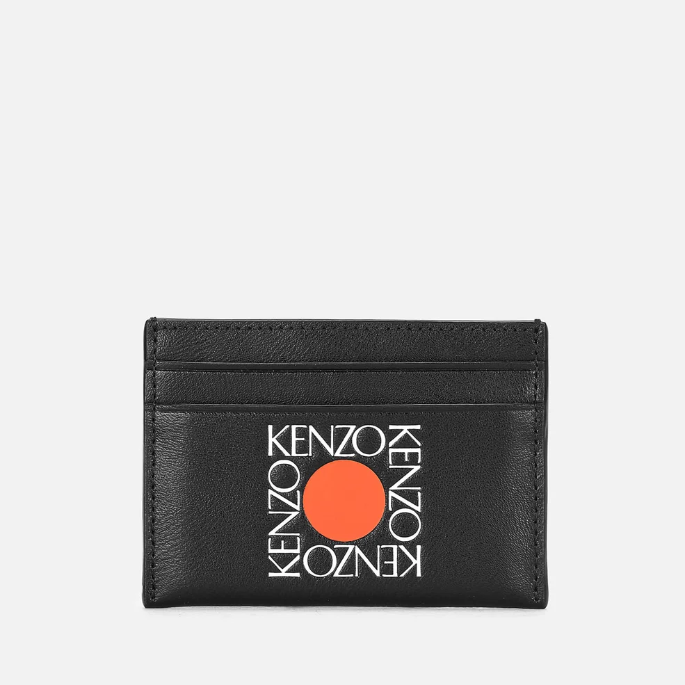 KENZO Men's Card Holder - Black Image 1