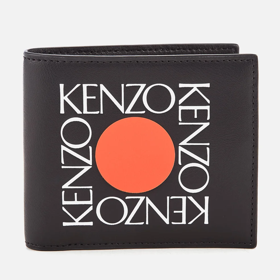 KENZO Men's Fold Wallet - Black Image 1