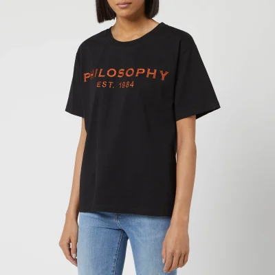 Philosophy di Lorenzo Serafini Women's Logo T-Shirt - Black