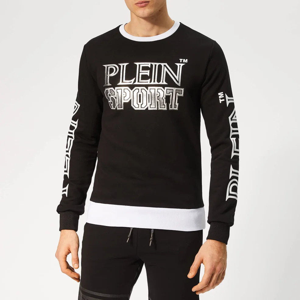 Plein Sport Men's Statement Sweatshirt - Black Image 1