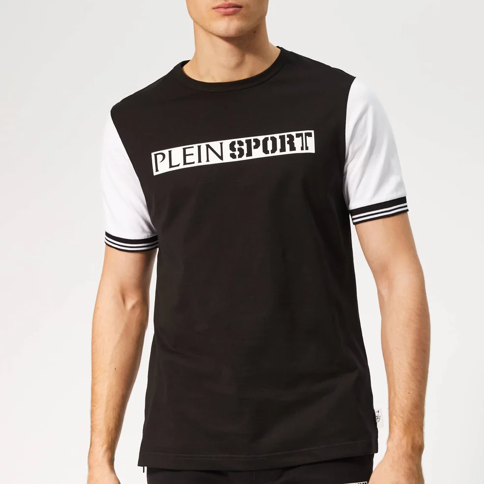 Plein Sport Men's Statement T-Shirt - Black/White Image 1