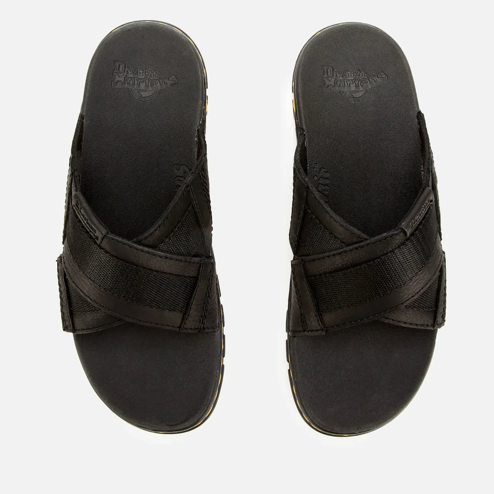 Dr. Martens Men's Athens Carpathian Leather Sandals - Black Image 1