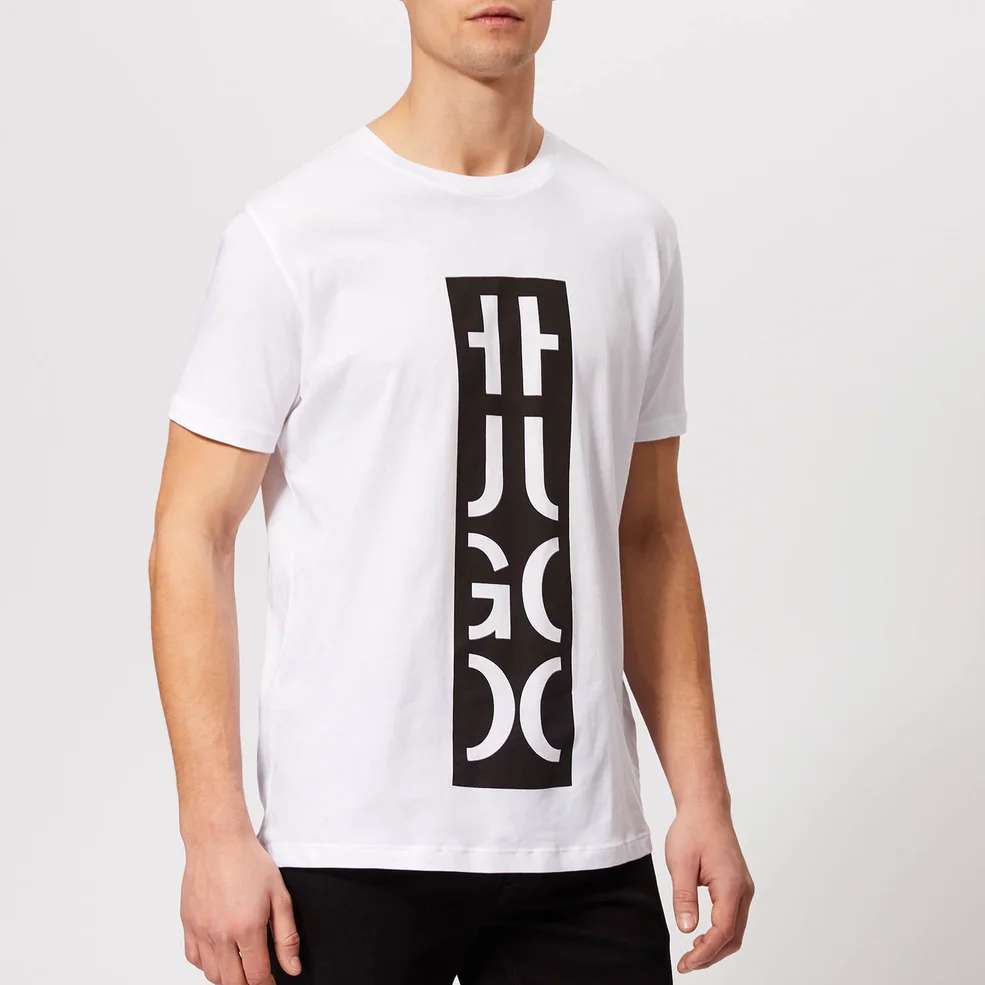 HUGO Men's Darlon T-Shirt - White Image 1