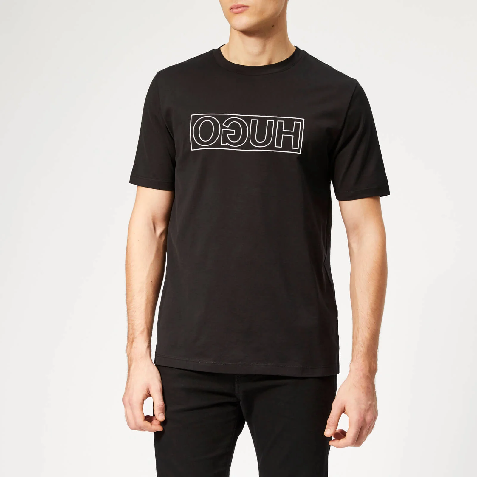 HUGO Men's Dicagolino T-Shirt - Black Image 1