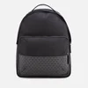 Emporio Armani Men's Nylon Backpack - Grey/black - Image 1
