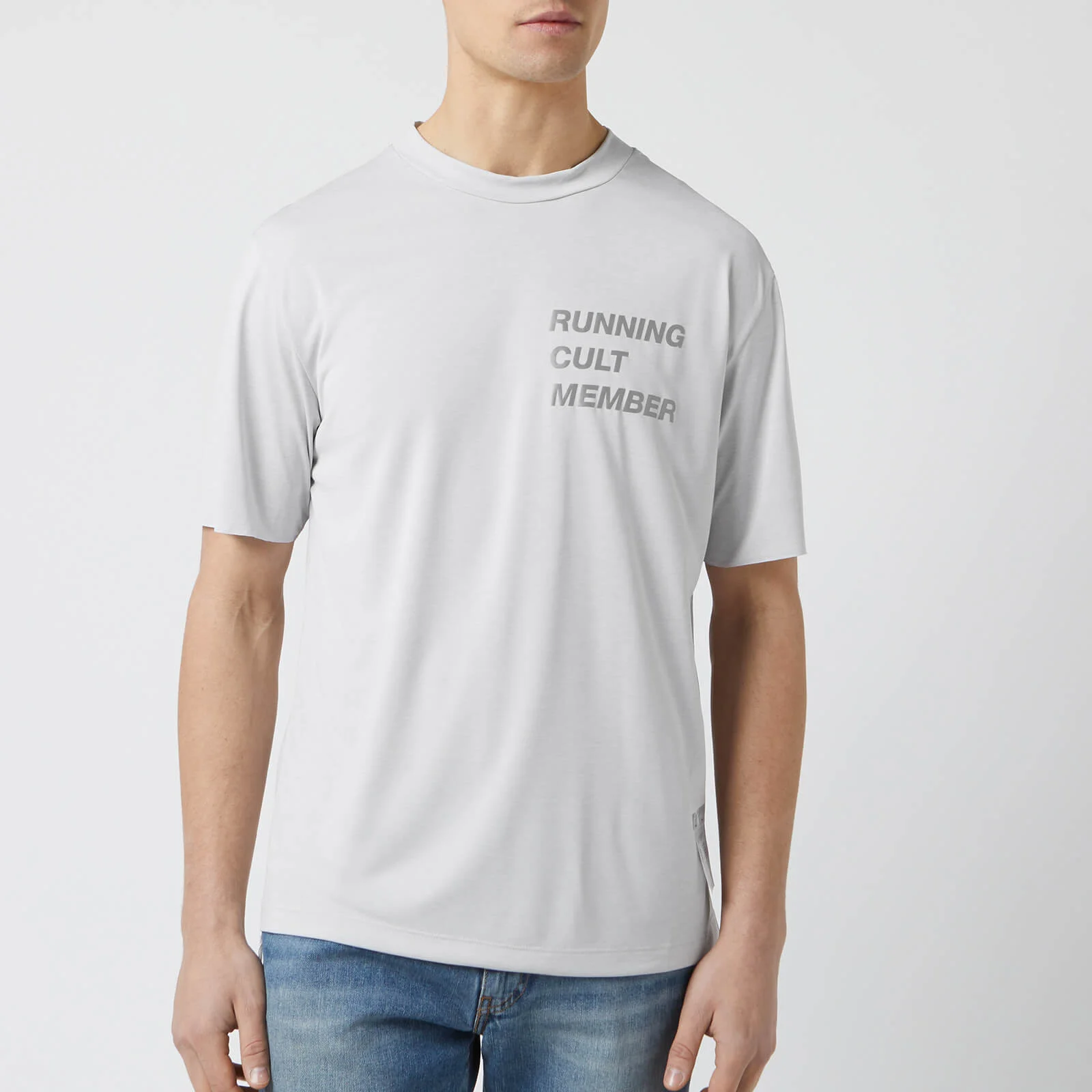 Satisfy Men's Light Short Sleeve T-Shirt - Light Grey Image 1
