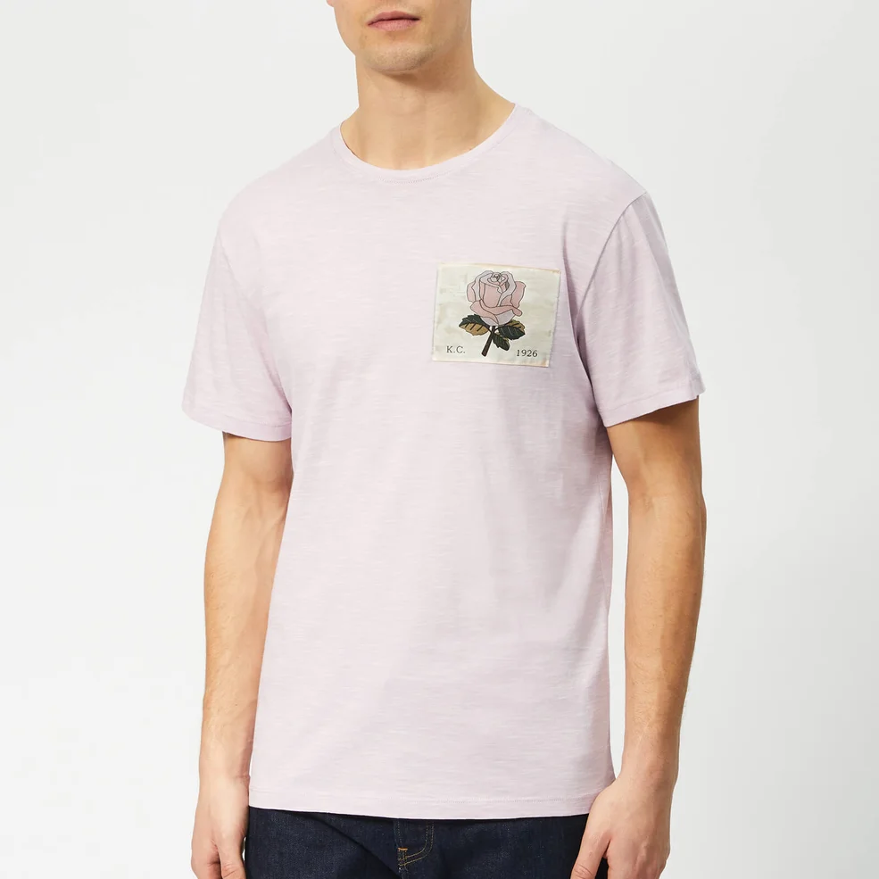 Kent & Curwen Men's New Rose T-Shirt - Lavender Image 1