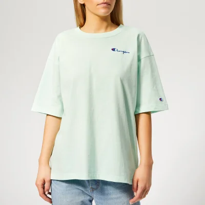 Champion Women's Cropped Short Sleeve T-Shirt - Green