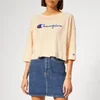 Champion Women's Cropped 3/4 Sleeve Top - Pink - Image 1