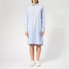 Polo Ralph Lauren Women's Chigo Shirt Dress - Blue/White - Image 1