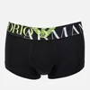 Emporio Armani Men's Large Band Logo Boxer Shorts - Navy - Image 1